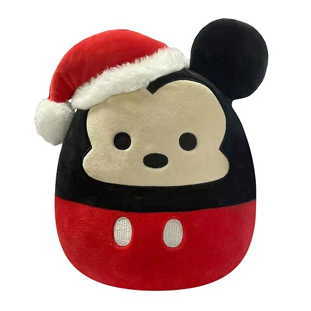 Squishmallow 8 Disney Mickey Mouse with Santa Hat - Christmas Official  Kellytoy - Cute and Soft Holiday Plush Stuffed Animal Toy - Great Gift for