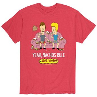 Men's Beavis & Butthead Nachos Rule Tee