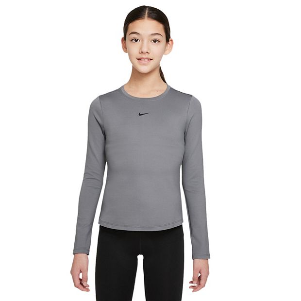 7-16 Top Girls One Therma-FIT Nike Long-Sleeve Training