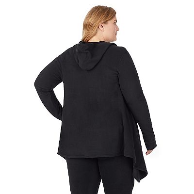 Cuddl duds fleecewear stretch long sleeve wrap best sale