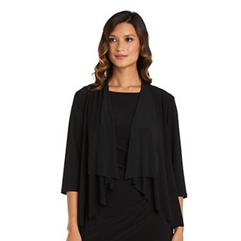 Women's R&M Richards Drape-Front Swing Shrug
