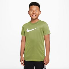 Nike - Boys Green Cotton Shorts Set