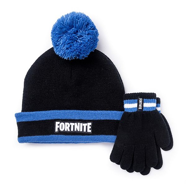 Boys 820 Fortnite Hat & Glove Set