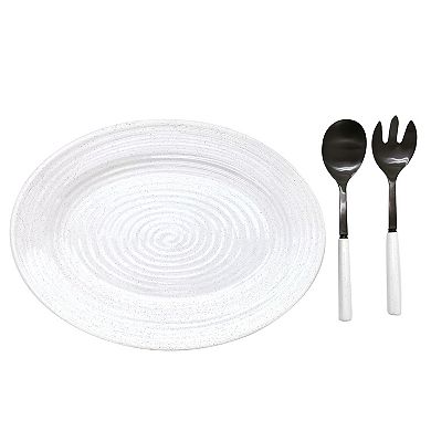 Food Network™ Farmstead Serving Platter & Utensil Set