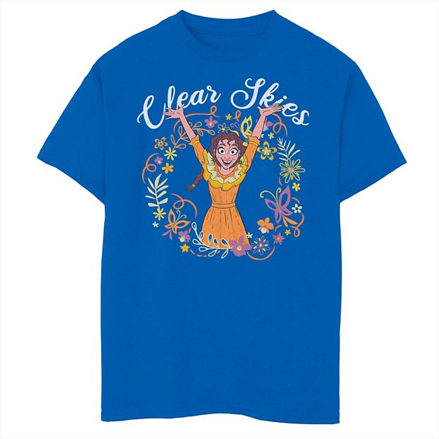 Encanto Girl's Pepa Clear Skies T-Shirt Blue