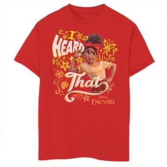 Disney's Encanto Dolores I Heard That Boys 8-20 Graphic Tee