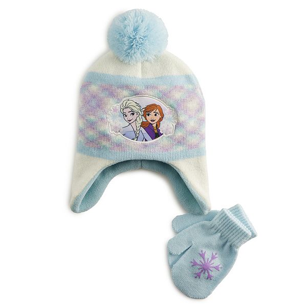 Frozen hat and mitten 2024 set