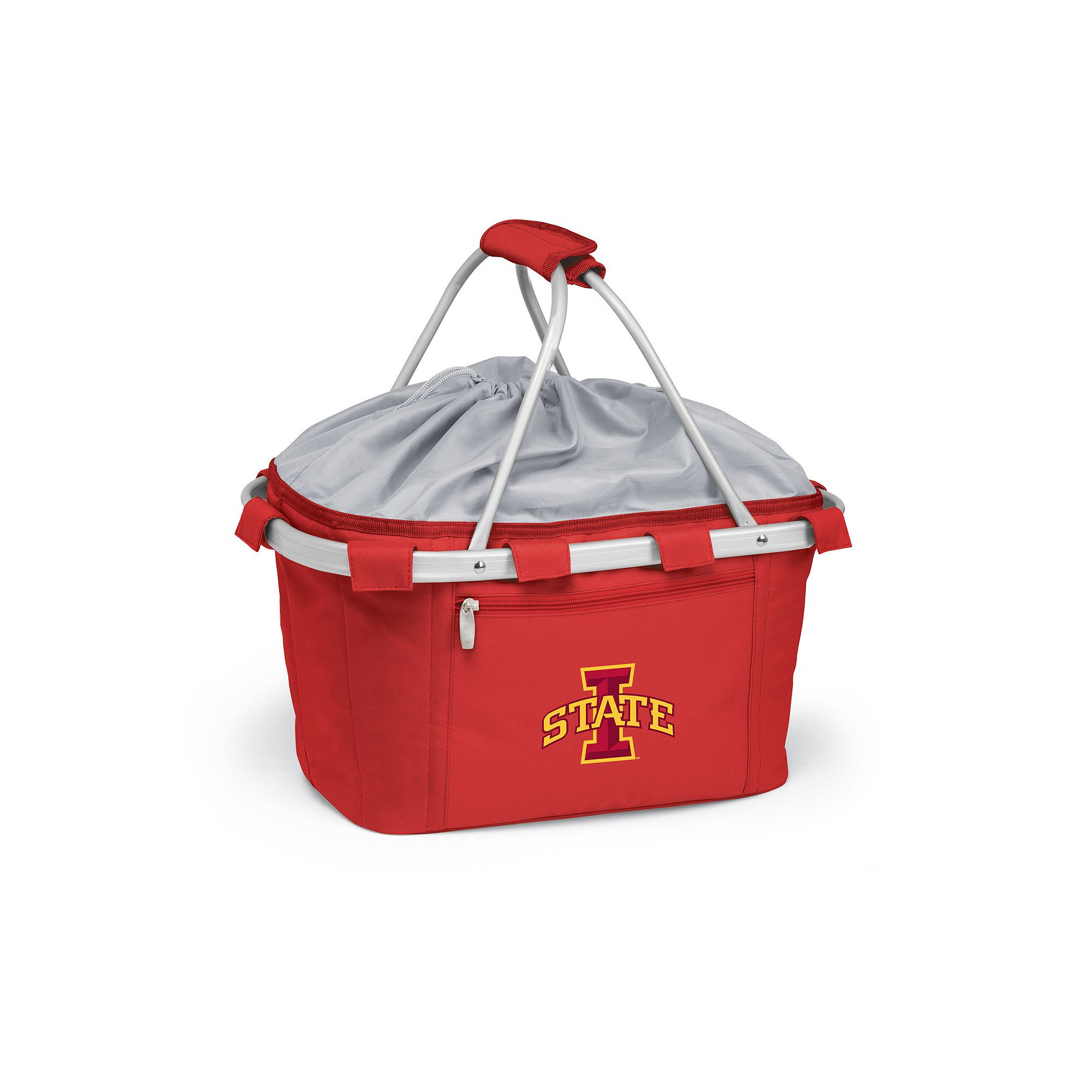 Iowa State Cyclones Insulated Picnic Basket, Red