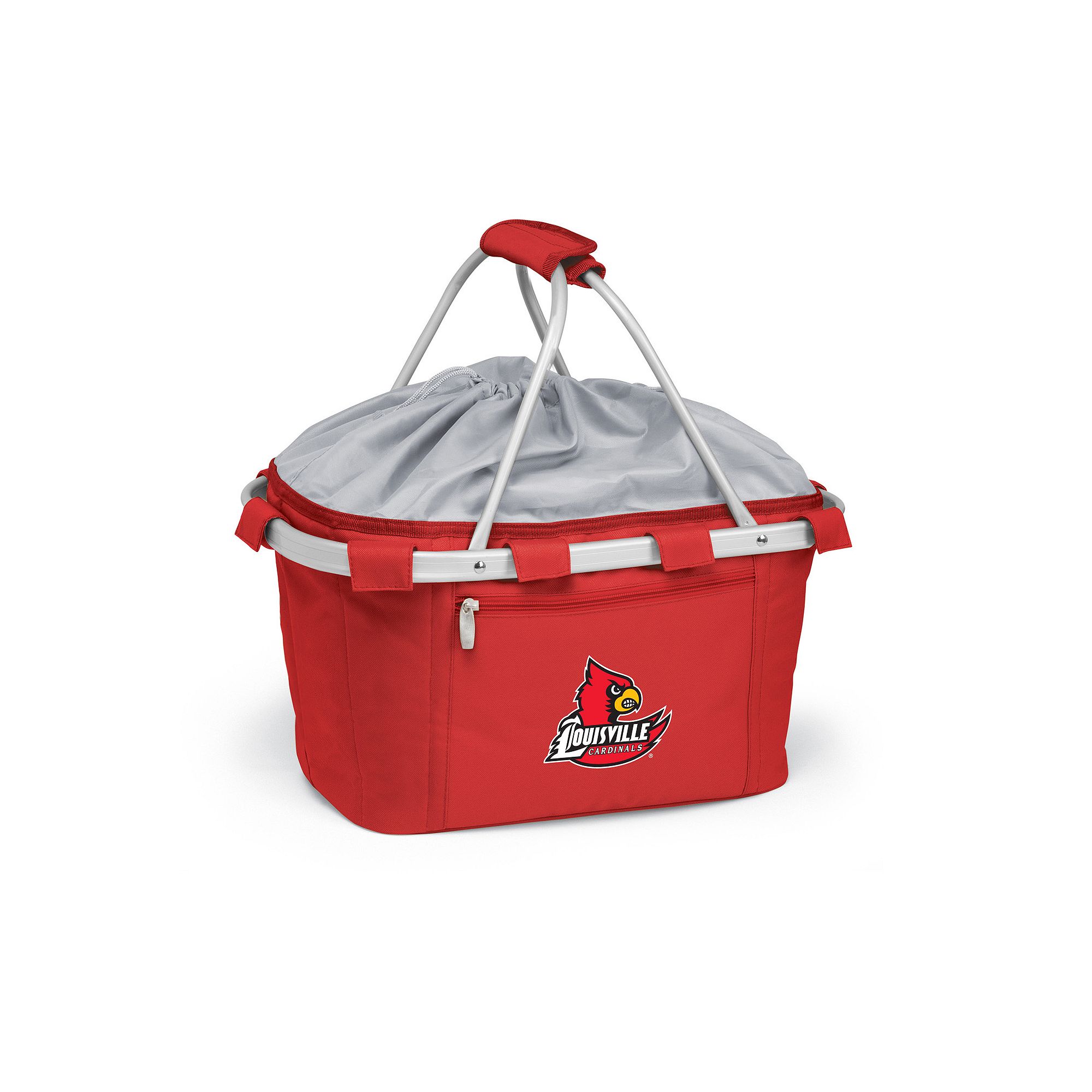 Louisville Cardinals Insulated Picnic Basket, Red