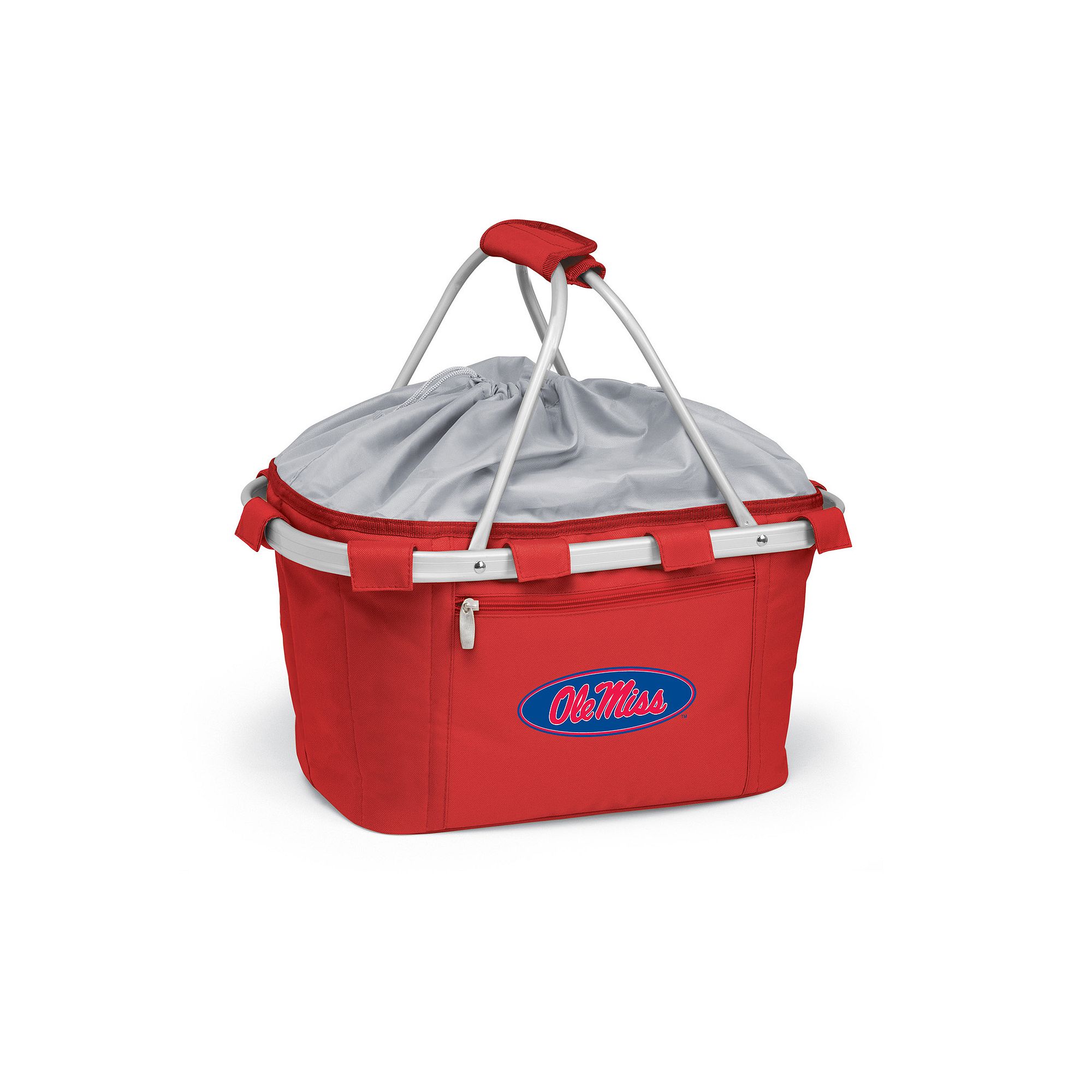 Ole Miss Rebels Insulated Picnic Basket, Red
