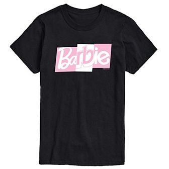 Men's Barbie Pink Logo Tee