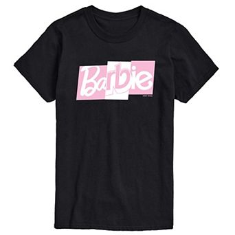 Men's Barbie Pink Logo Tee