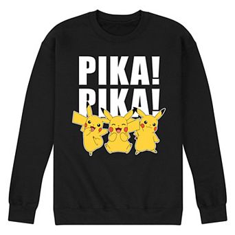 Men's Pokemon Multi Pikachu Pika Pika Sweatshirt