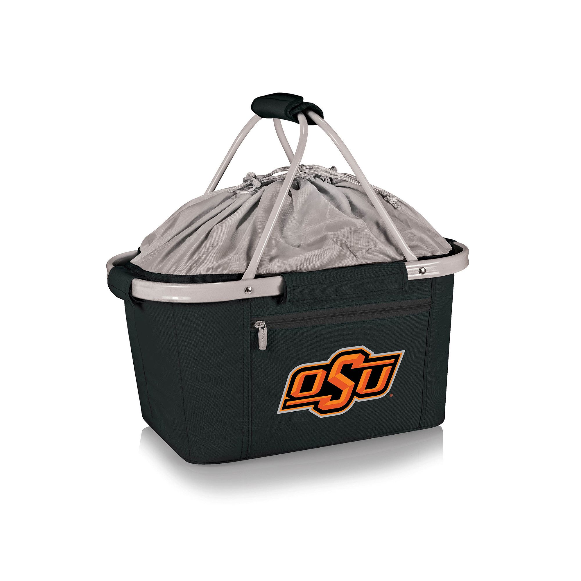 Oklahoma State Cowboys Insulated Picnic Basket, Black