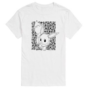 Men's Pokemon Eevee Pattern Tee