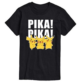 Men's Pokemon Multi Pika Tee