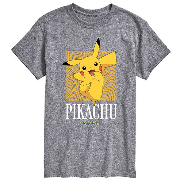 Men's Pokemon Pikachu Abstract Tee