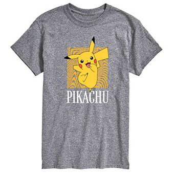 Men's Pokemon Pikachu Abstract Tee