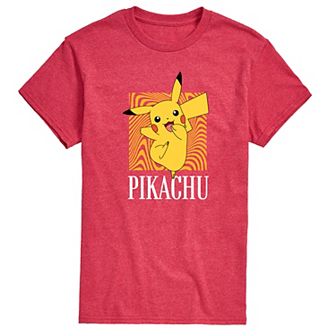 Men's Pokemon Pikachu Abstract Tee