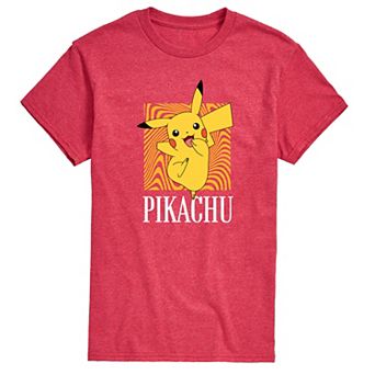 Men's Pokemon Pikachu Abstract Tee