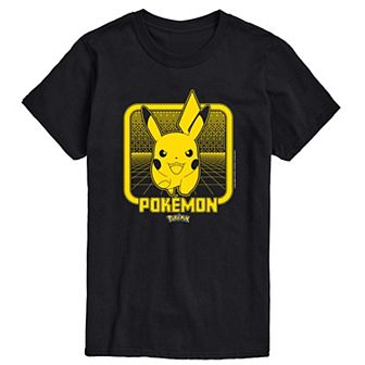 Men's Pokemon Pika Retro Gamer Tee