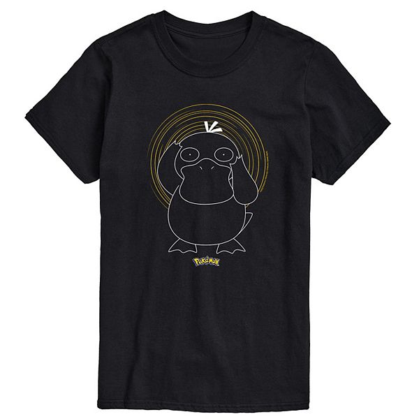 Men's Pokemon Psyduck Spiral Tee