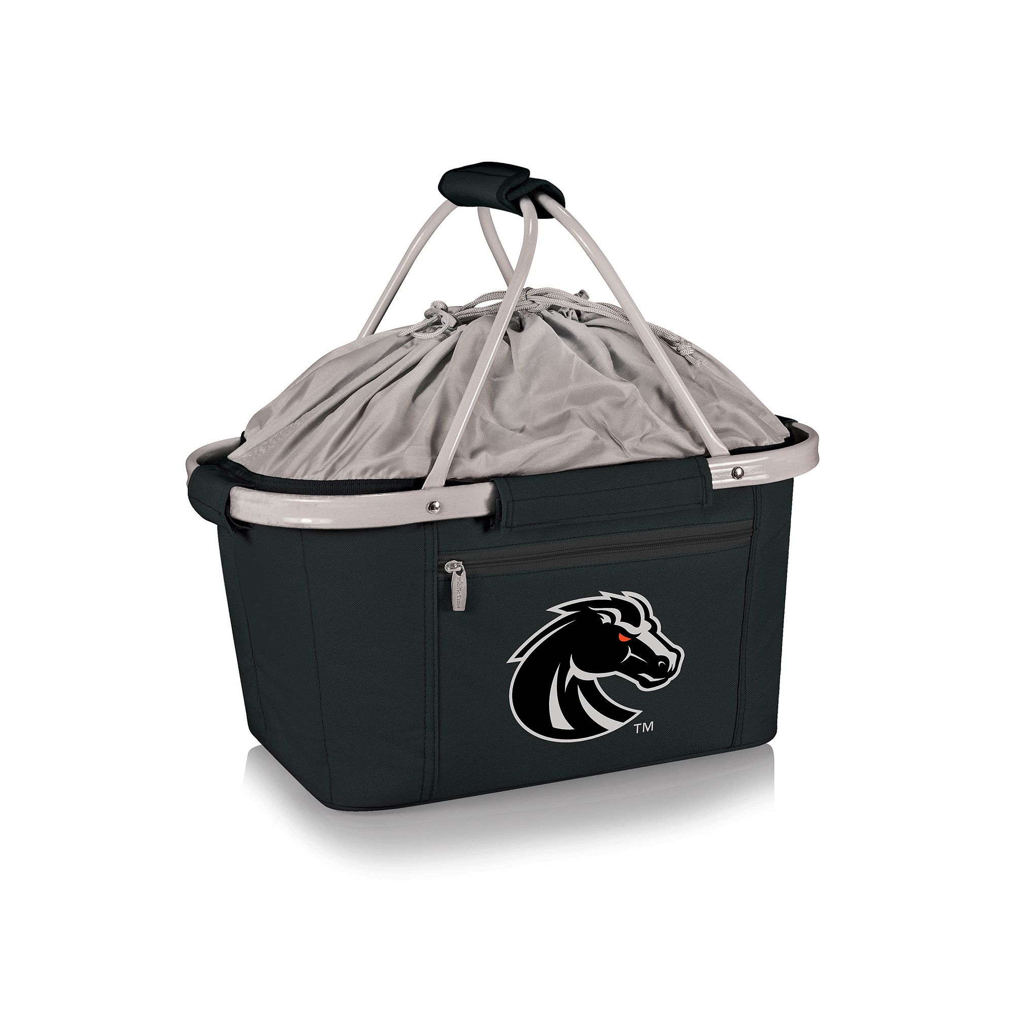 Boise State Broncos Insulated Picnic Basket, Black