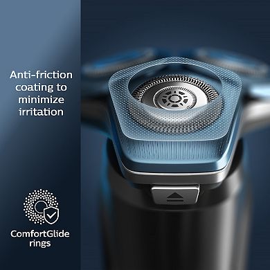 Philips Norelco Shaver 7100 Rechargeable Wet & Dry Electric Shaver with SenseIQ Technology