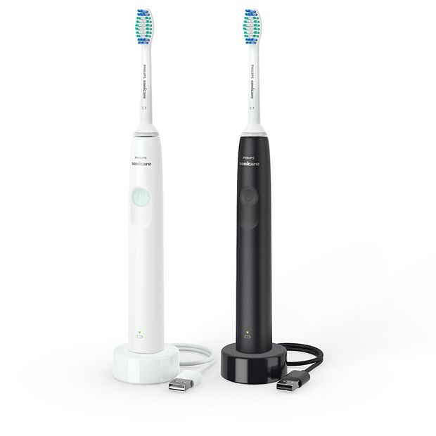 Philips Sonicare 2300 Rechargeable Electric Toothbrush 2-Piece Set