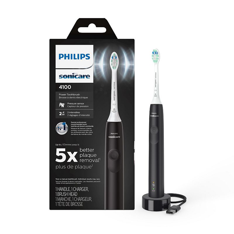 Philips Sonicare - 4100 Power Toothbrush - Black