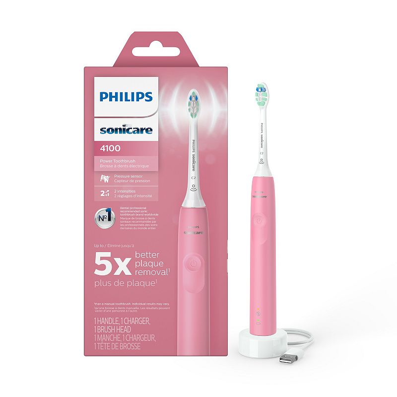 Philips Sonicare - 4100 Power Toothbrush - Deep Pink