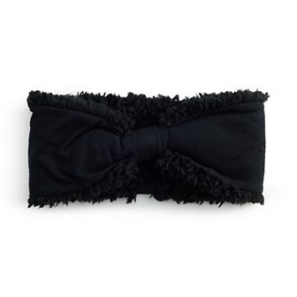 Cuddl Duds Soft Knit Women's Bow Headband