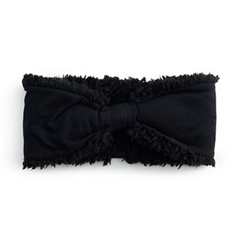 Cuddl Duds Soft Knit Women's Bow Headband