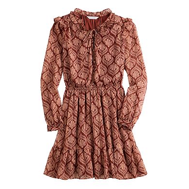 Women's LC Lauren Conrad Ruffle Shirt Dress