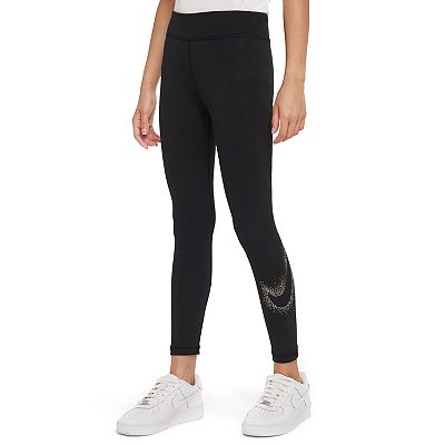 Girls 7 16 Nike Sportswear Essential Midrise Leggings in Regular Plus Size