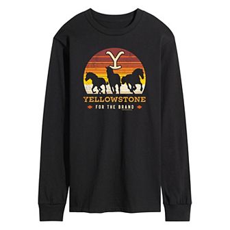Men's Yellowtsone Wild Horses Tee