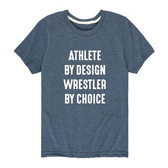 Boys 8-20 Wrestler By Choice Graphic Tee