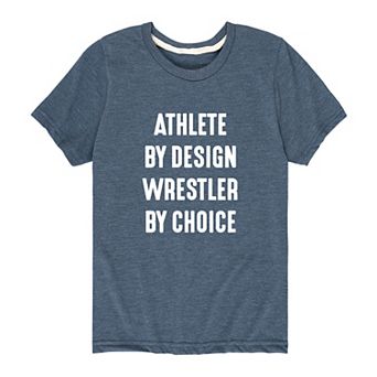 Boys 8-20 Wrestler By Choice Graphic Tee
