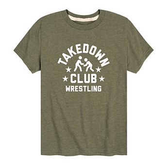 Boys 8-20 Takedown Club Wrestling Graphic Tee