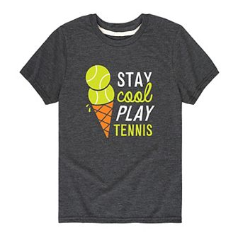 Boys 8-20 Stay Cool Play Tennis Graphic Tee