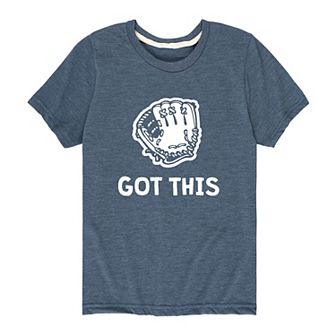 Boys 8-20 Baseball Glove Got This Graphic Tee