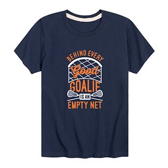 Boys 8-20 Lacrosse Good Goalie Graphic Tee