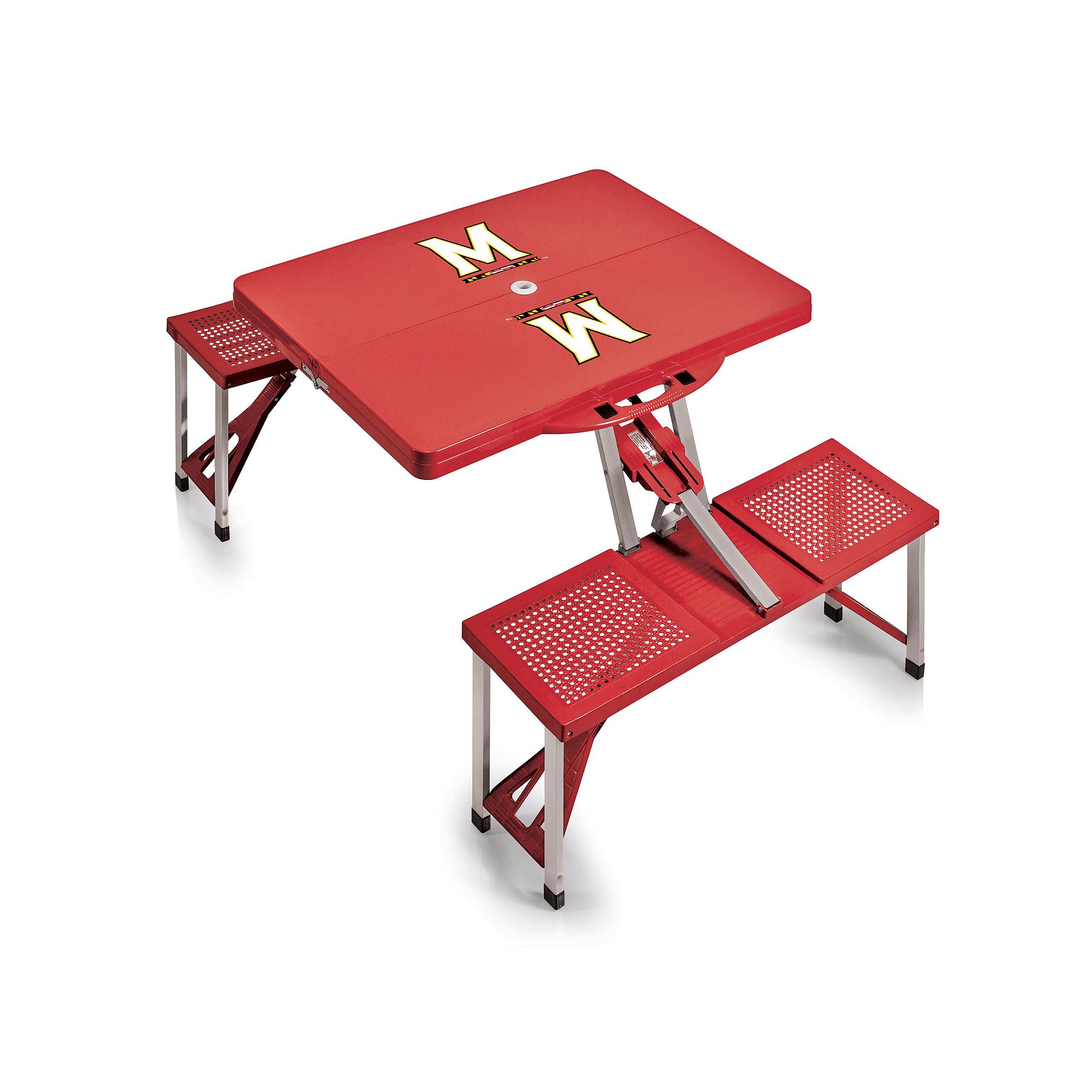Maryland Terrapins Folding Table, Red