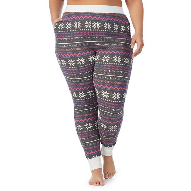 Plus Size Cuddl Duds® Stretch Thermal Leggings