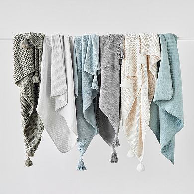 Sonoma Goods For Life® Cotton Tufted Throw