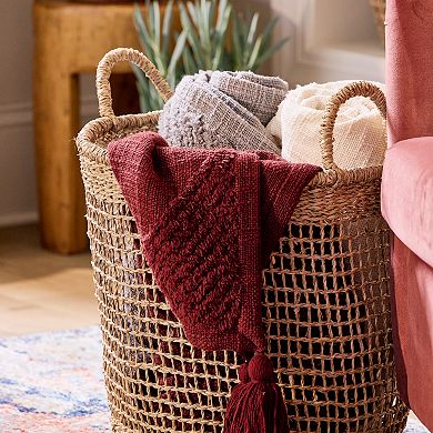 Sonoma Goods For Life® Cotton Tufted Throw