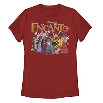 Disney's Encanto Juniors' Family Group Shot Graphic Tee