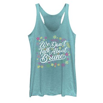 Disney's Encanto Juniors' "We Don't Talk About Bruno" Colorful Flower Tank Top