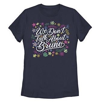 Disney's Encanto Juniors' "We Don't Talk About Bruno" Colorful Flowers Tee