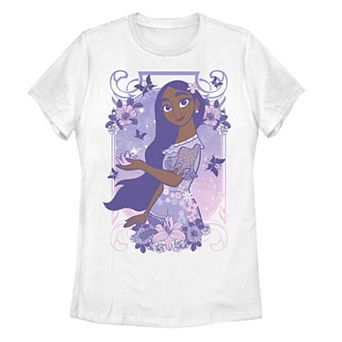 Disney's Encanto Isabela Juniors' Purple Portrait Tee